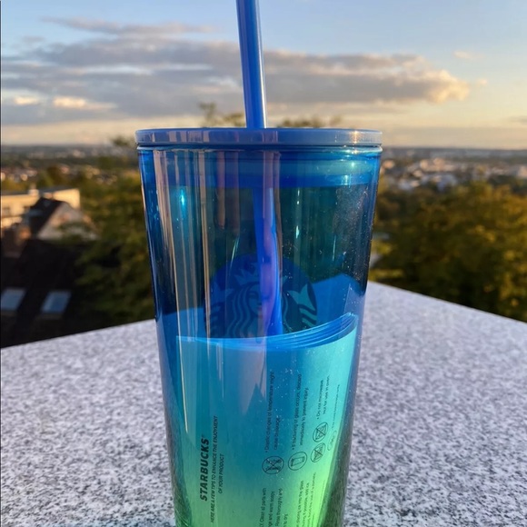 Starbucks EU Ombre Glass Tumbler Extremely Rare! - Picture 2 of 3